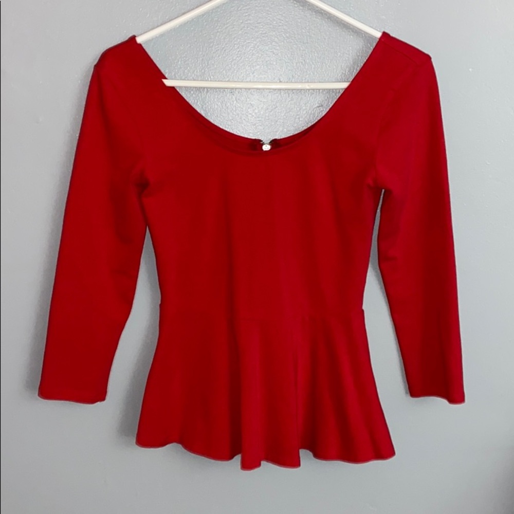 Peplum Top